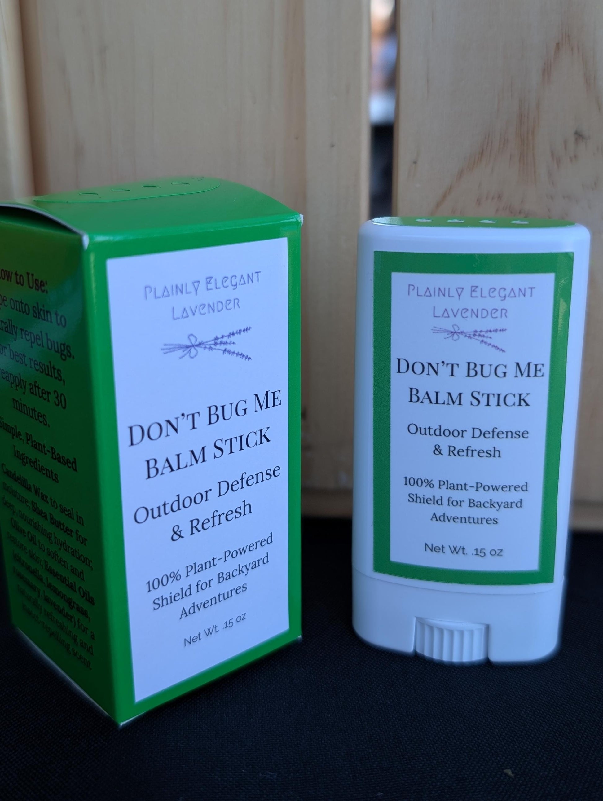 Don't Bug Me Solid Lotion Bug Repellent Balm Stick - plant based formula to keep the bugs away!