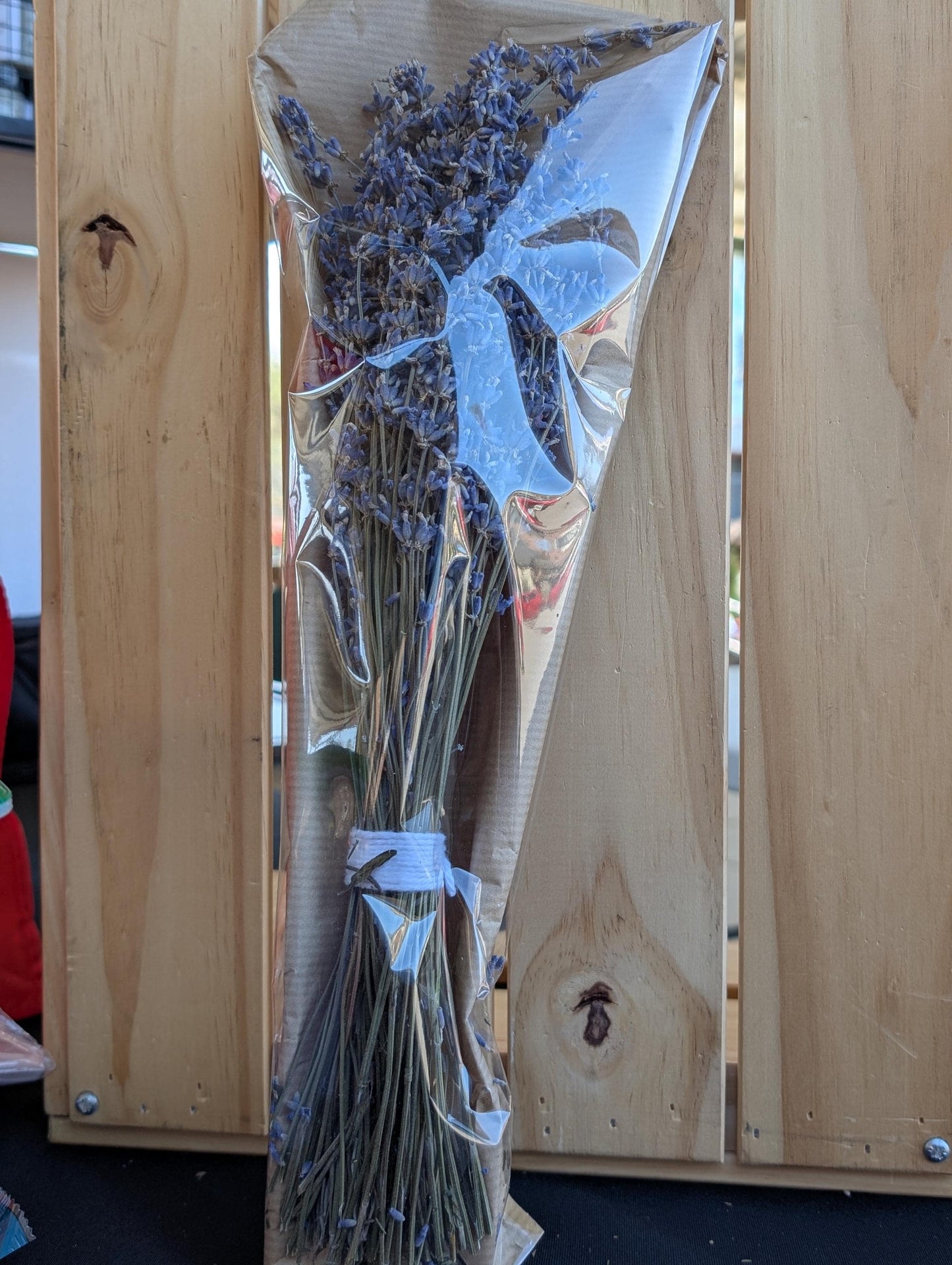 Dried Lavender Bundle - 50+ stems light purple-blue color, 9-14 inch height