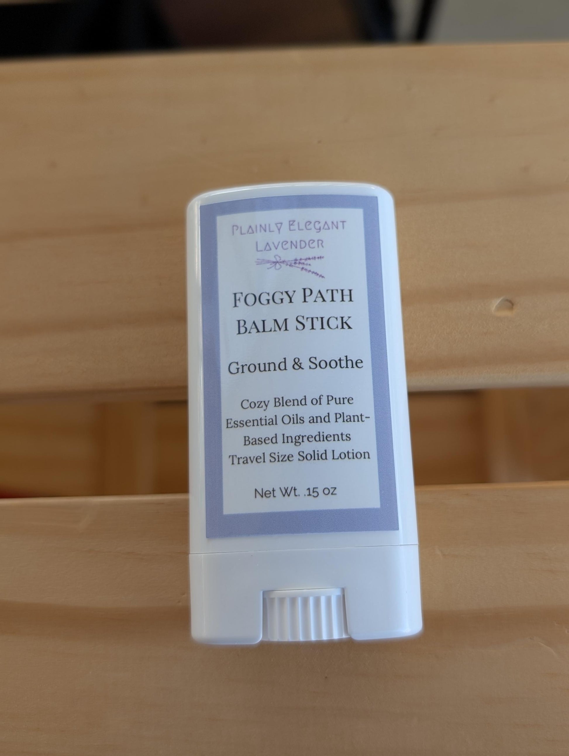 Variety Pack: Foggy Path, Lavender, and Don't Bug Me trio of Balm Sticks - great for chapped skin, vegan