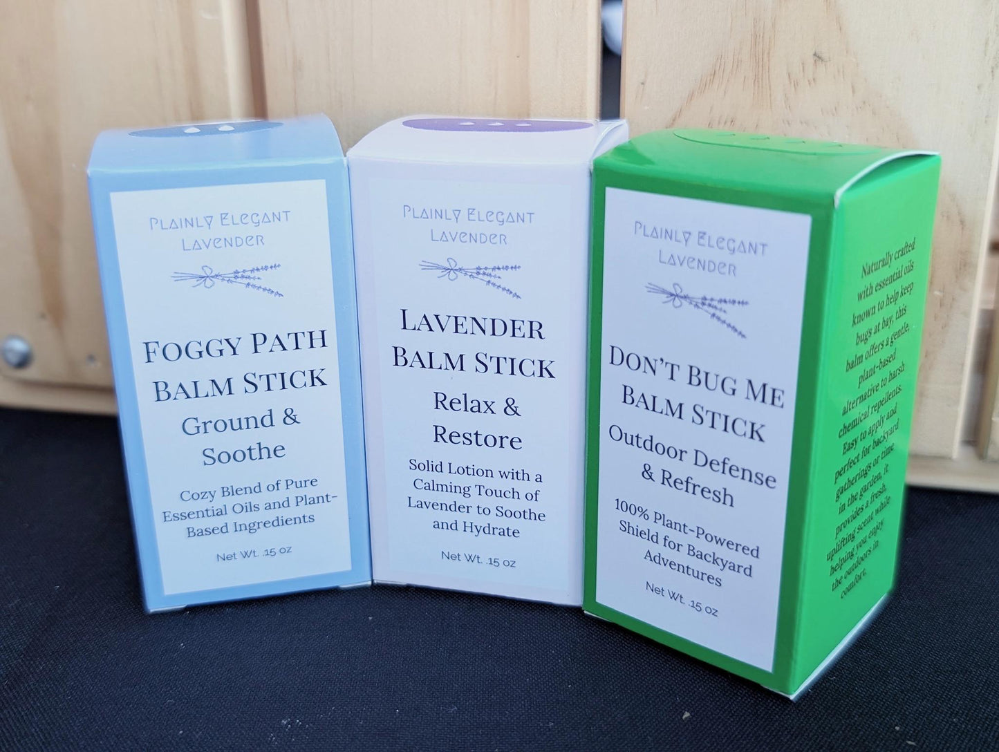 Foggy Path Solid Lotion Balm Stick - plant based formula with vanilla, bergmont and lavender