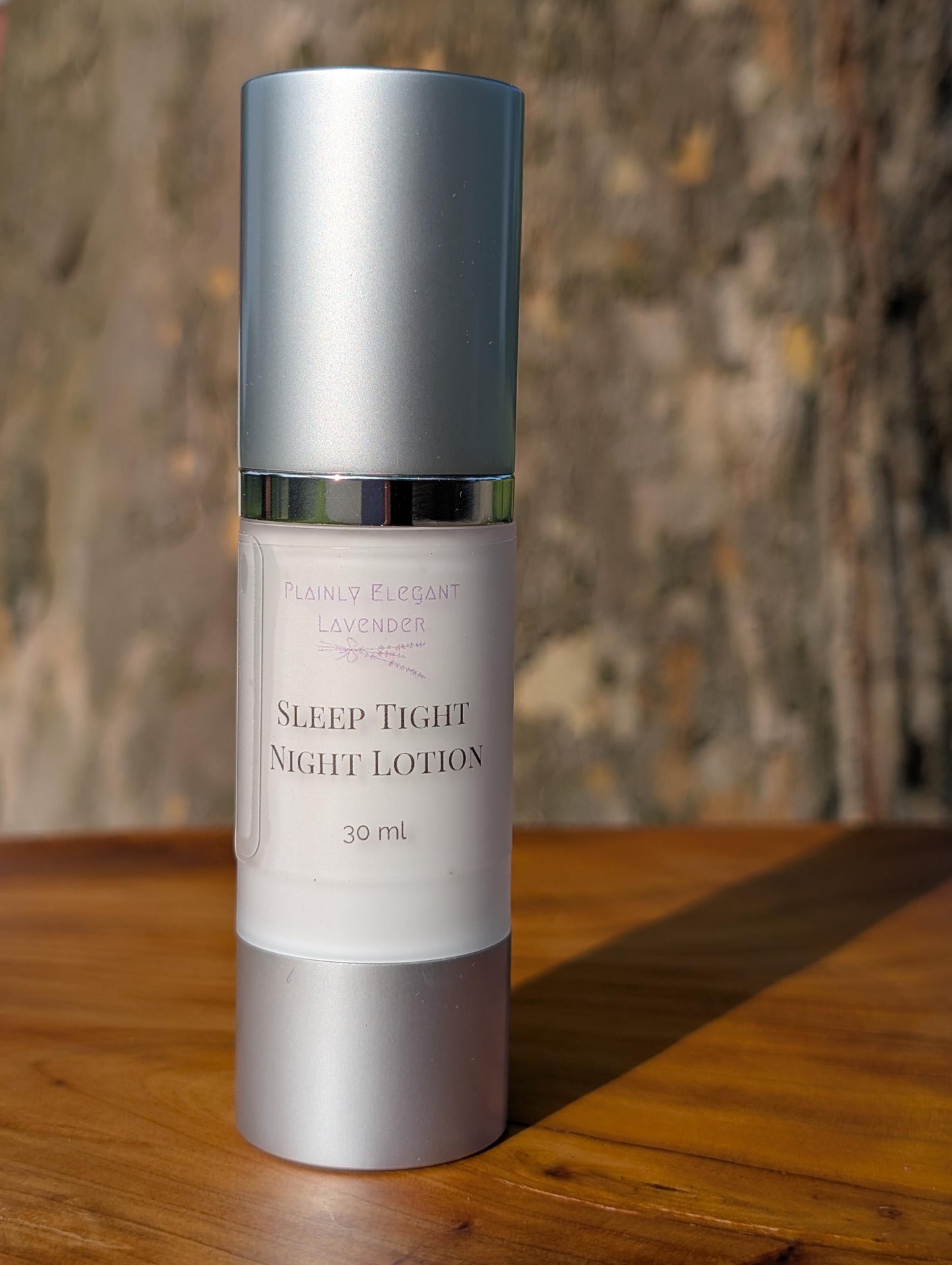 Sleep Tight Night Lotion - Lavender Scent, Safe for Face