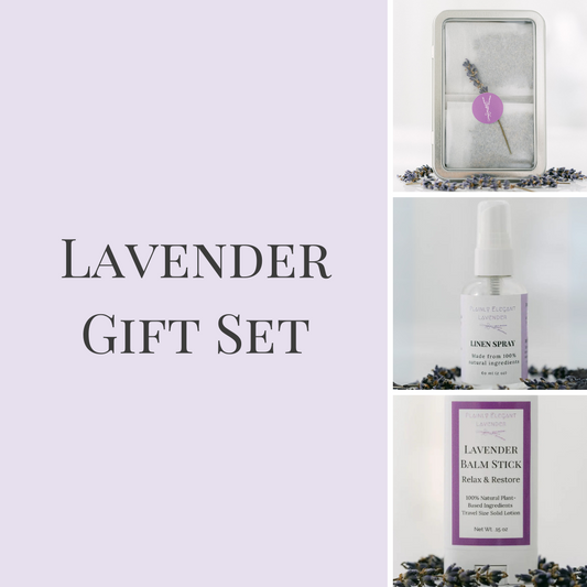 Infuse Lavender Gift Set – Vegan Self-Care to Relax, Restore & Refresh Naturally