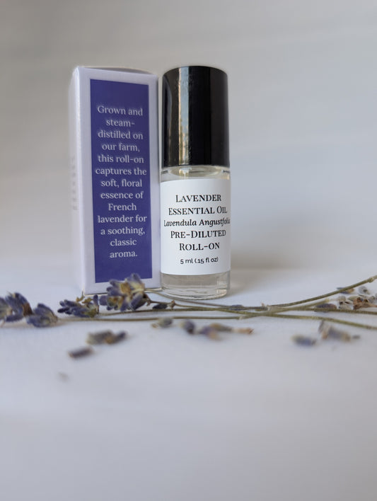 Traditional French Lavender Roll-On – Small Batch Essential Oil