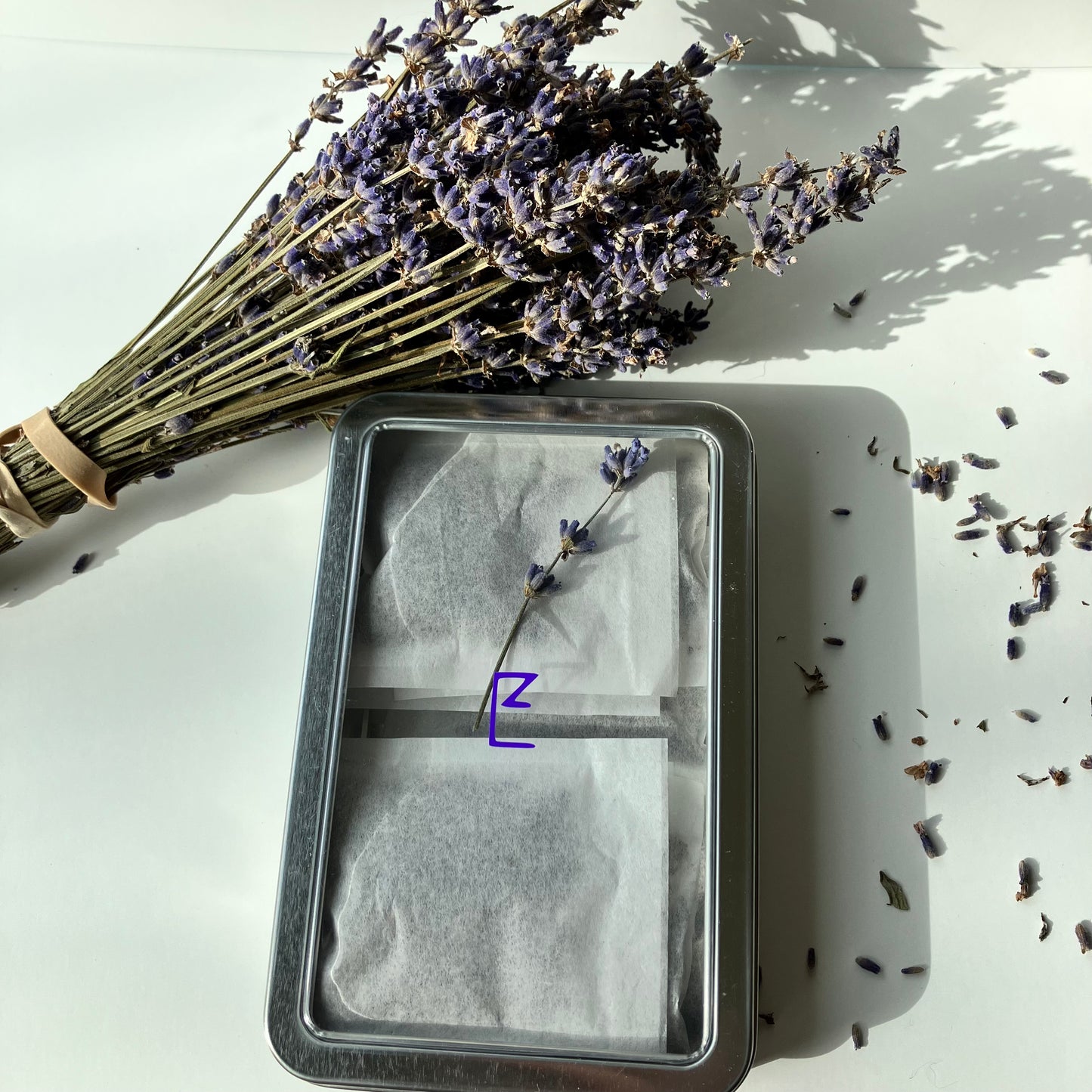 Lavender Sachet Box