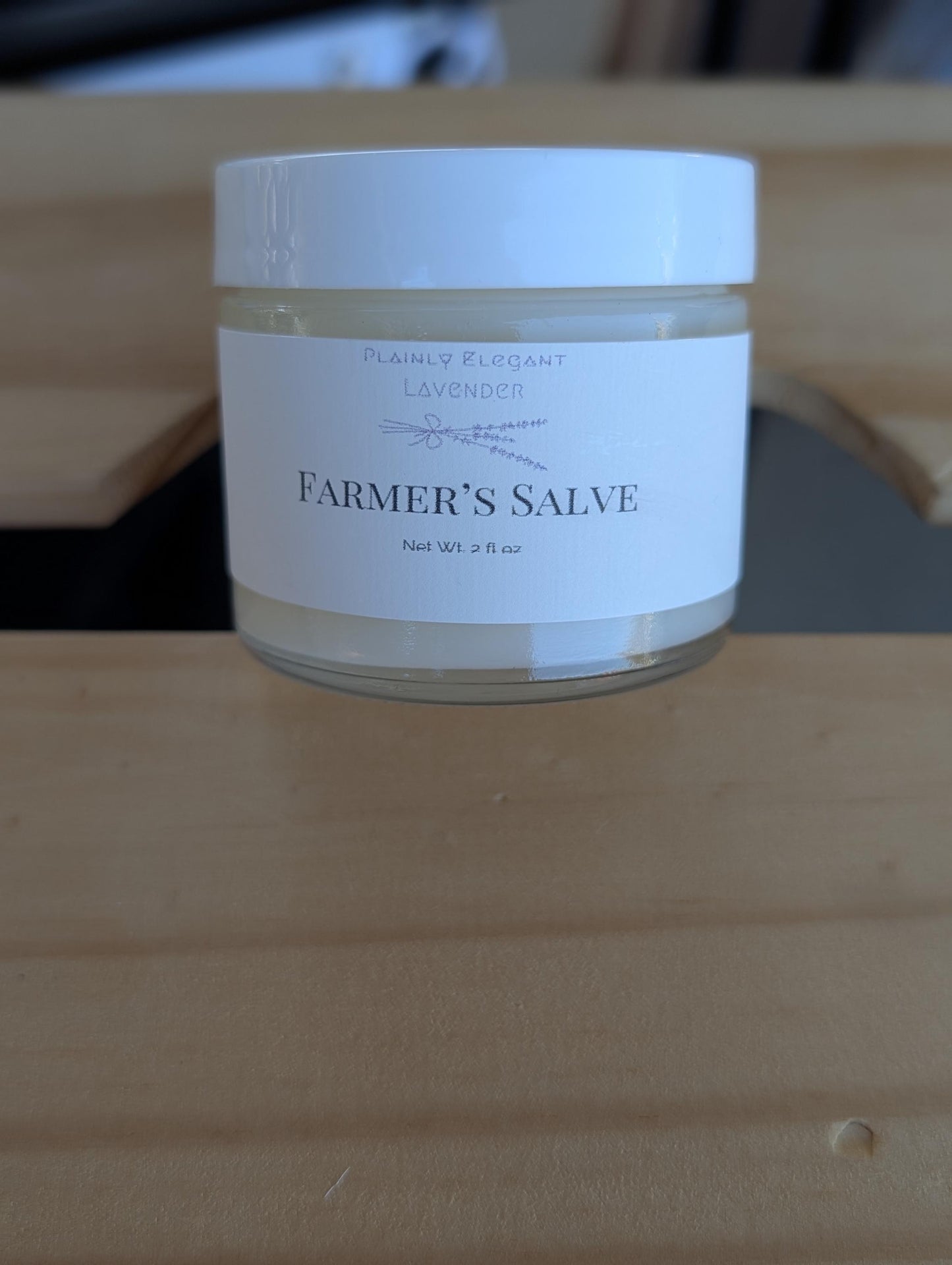 Farmer’s Salve - Lavender Scent, Vegan, Greasy and Effective.