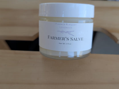 Farmer’s Salve - Lavender Scent, Vegan, Greasy and Effective.
