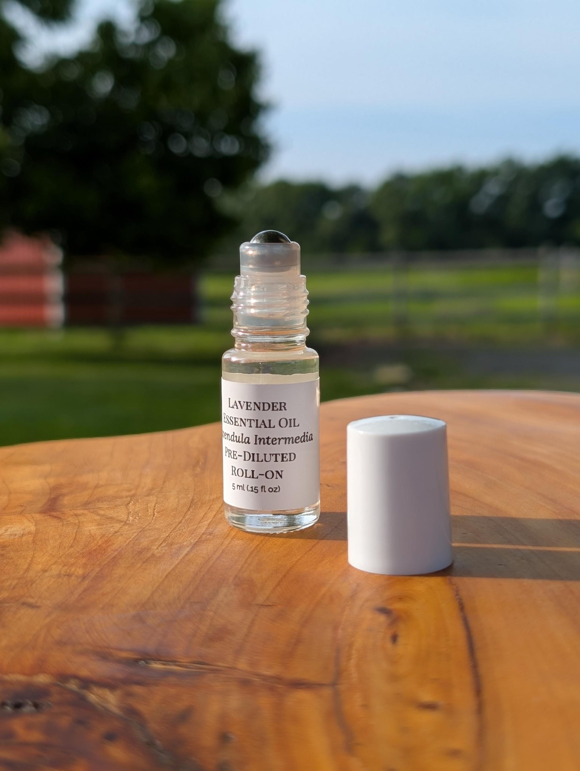 White Lavender Roll-On - Unique Lavender scent! Predilluted for immediate use. Small batch.