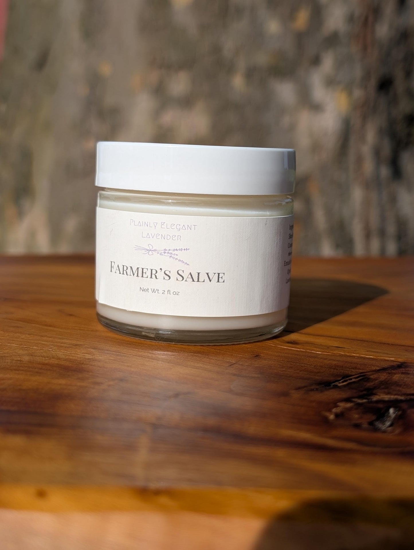 Farmer’s Salve - Lavender Scent, Vegan, Greasy and Effective.