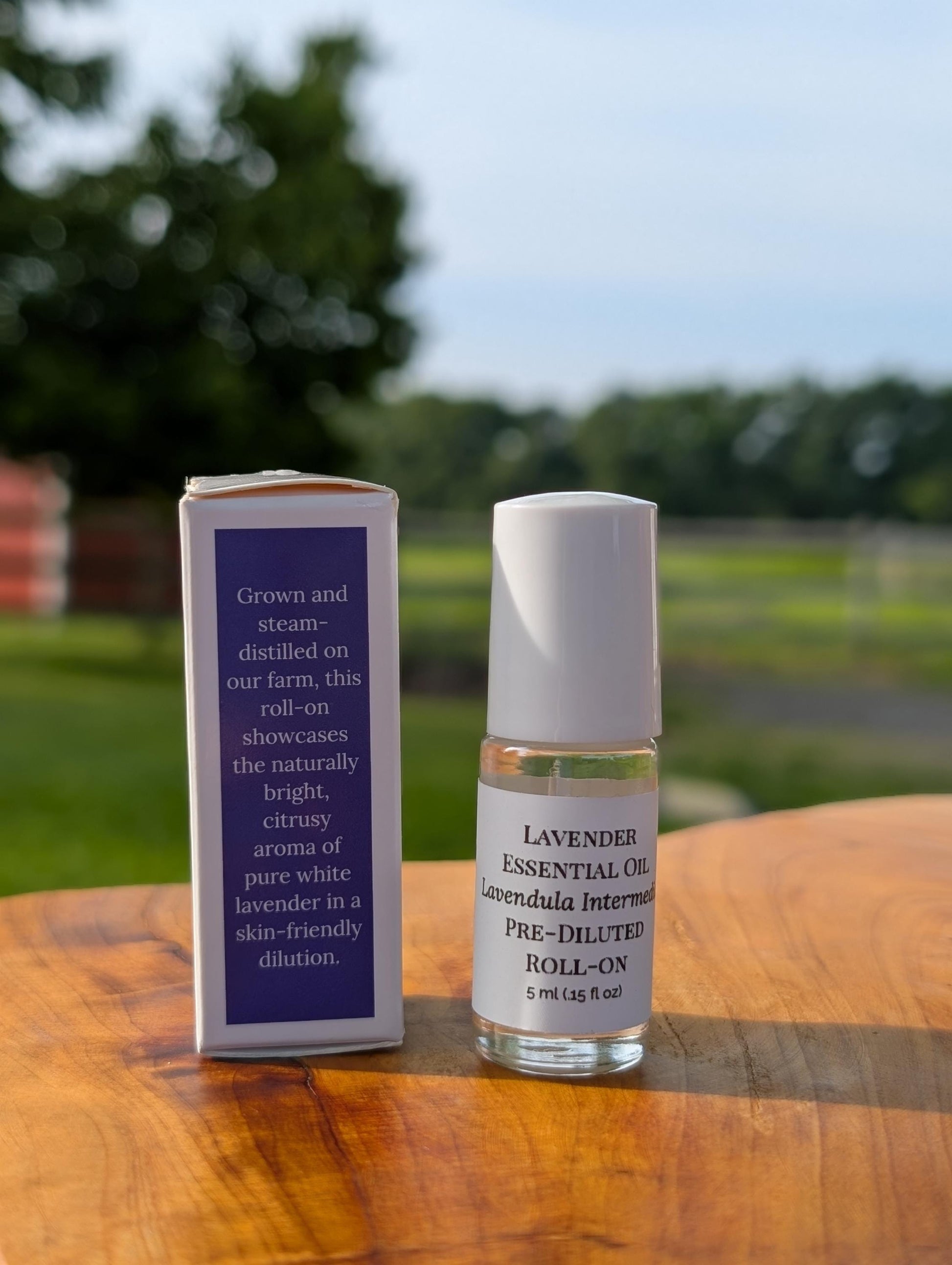 White Lavender Roll-On - Unique Lavender scent! Predilluted for immediate use. Small batch.