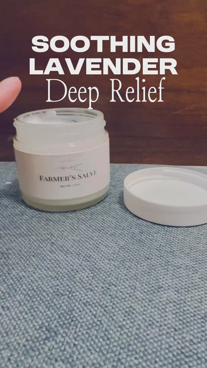 Farmer’s Salve – Lavender Oil, Vegan Shea Butter Balm