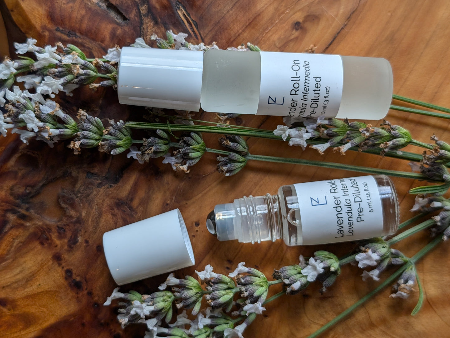 White Lavender Roll-On - Unique Lavender scent!  Predilluted for immediate use. Small batch.